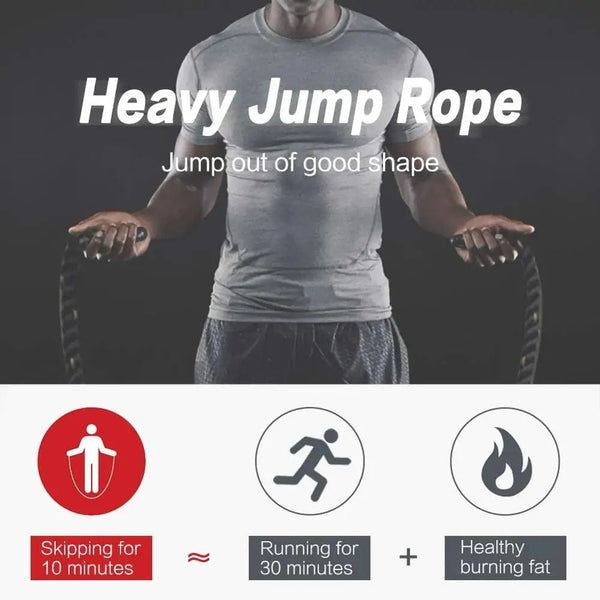 FITAZON 25mm Fitness Heavy Jump Rope