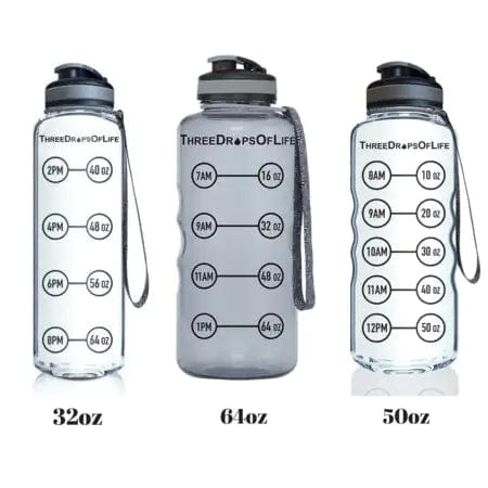 FITAZON 64oz Custom Sports Water Bottle