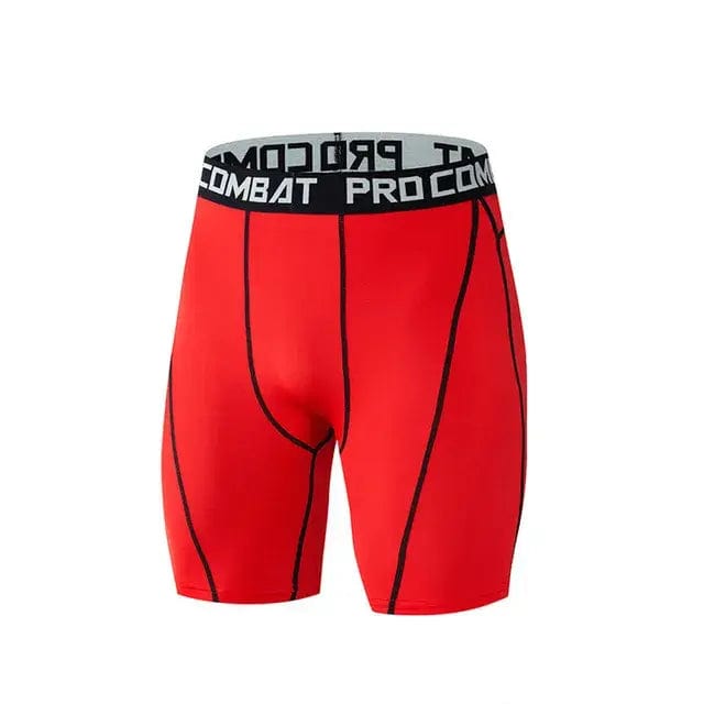 FITAZON Apparel Red / Extra Large Men's Boxers - PRO COMBAT