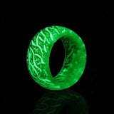 FITAZON Green / 11 Unique Luminous Silicone Workout Ring