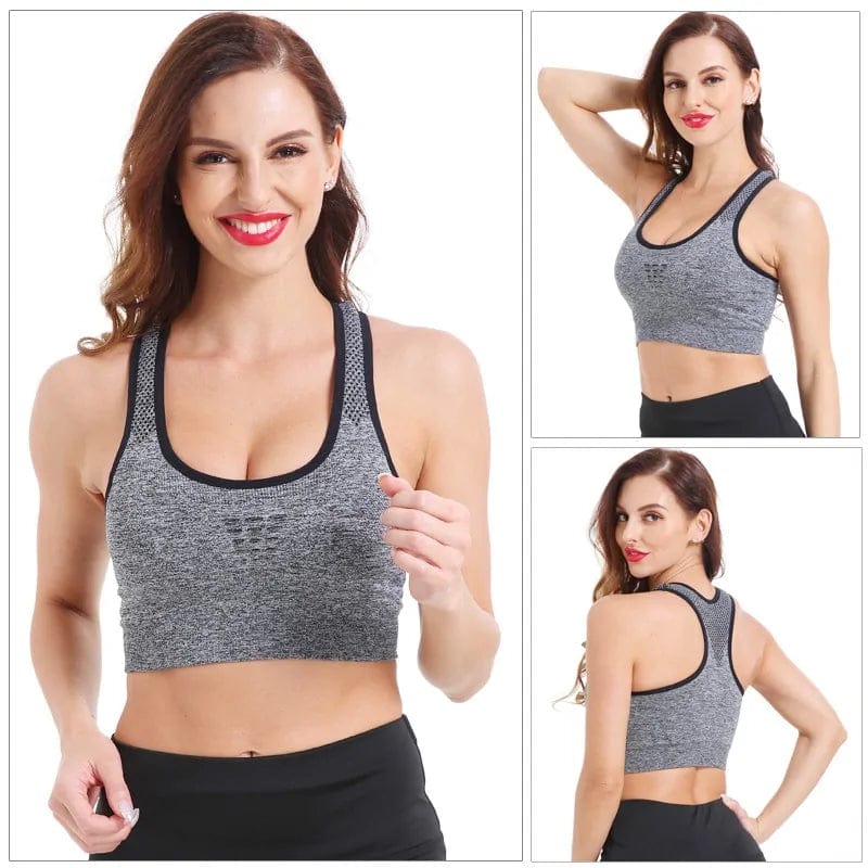 FITAZON High Impact Seamless Sports Bra