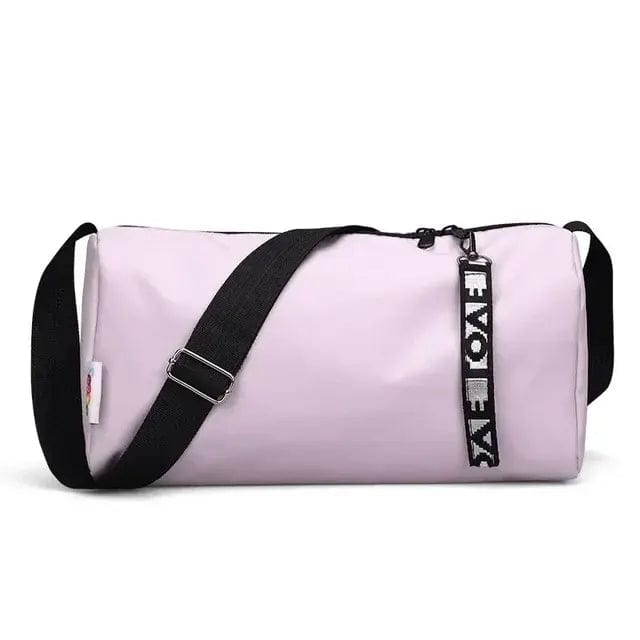 FITAZON Light purple Women Gym Bag Waterproof Fitness Training Bag Outdoor Travel