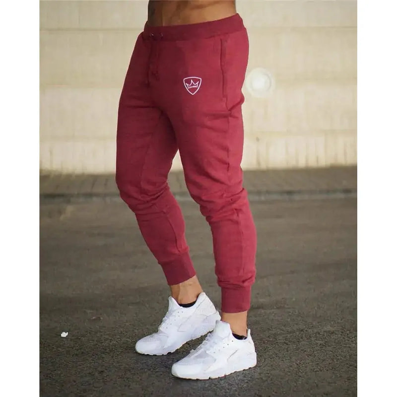 Fitazon Red / Double Extra Large Bodybuilding Fitness Sweatpants