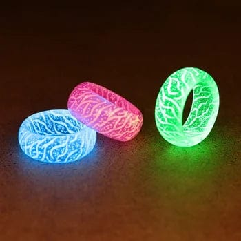 FITAZON Unique Luminous Silicone Workout Ring