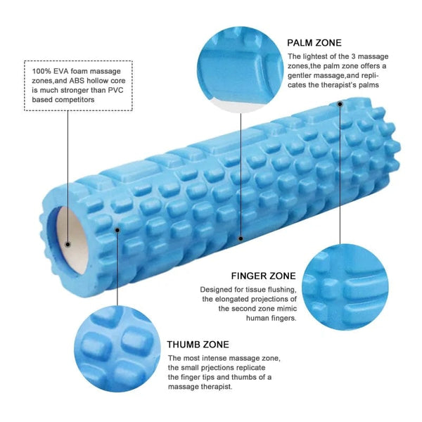 FITAZON Yoga Column Gym Fitness Foam Roller