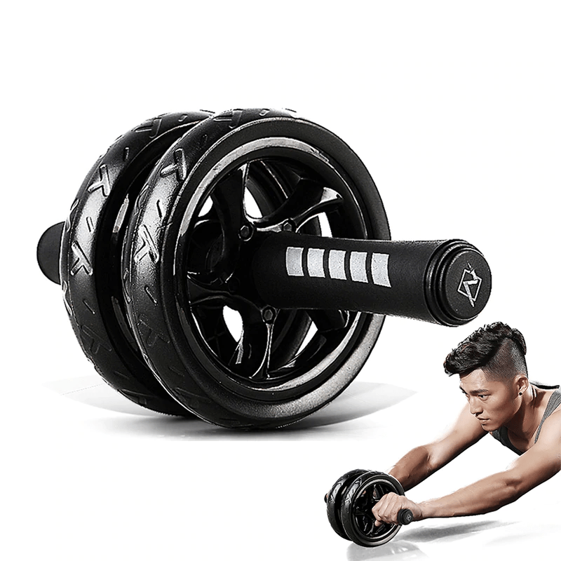 Fitness-6 Double Wheel Ab Roller Exerciser Fitness