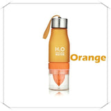 Fitness-6 Orange H²O Fruit Infusion Sports Bottle Fitness