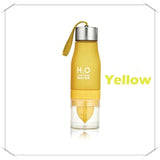 Fitness-6 Yellow H²O Fruit Infusion Sports Bottle Fitness