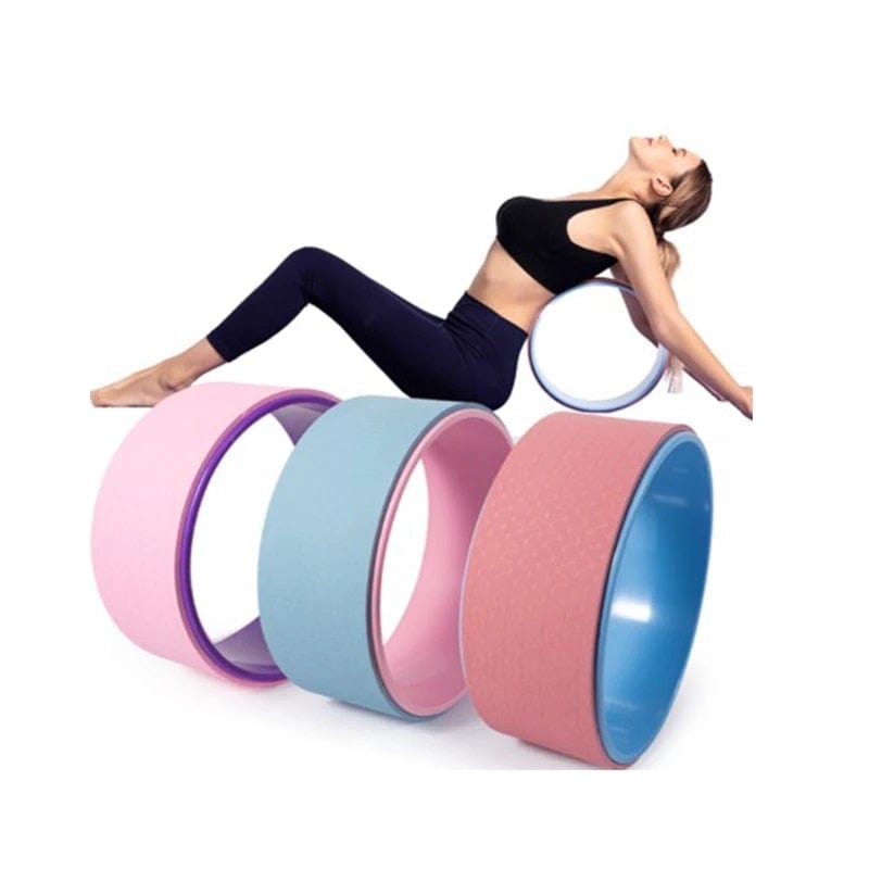 Fitness-8 Yoga Pilates Circle Wheel Fitness